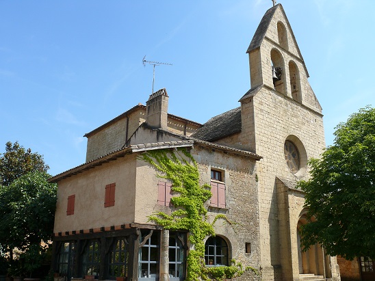 L'église de Biron
